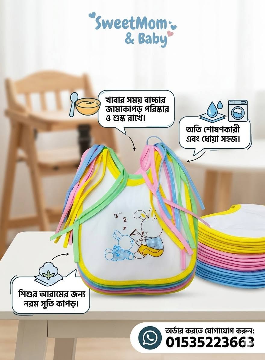 Baby Bib 12pcs 2