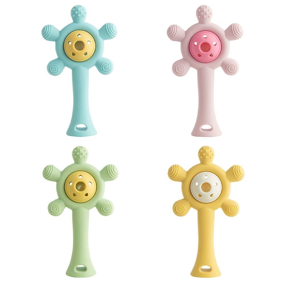 Multi-Textured Baby Teether & Rattle 2