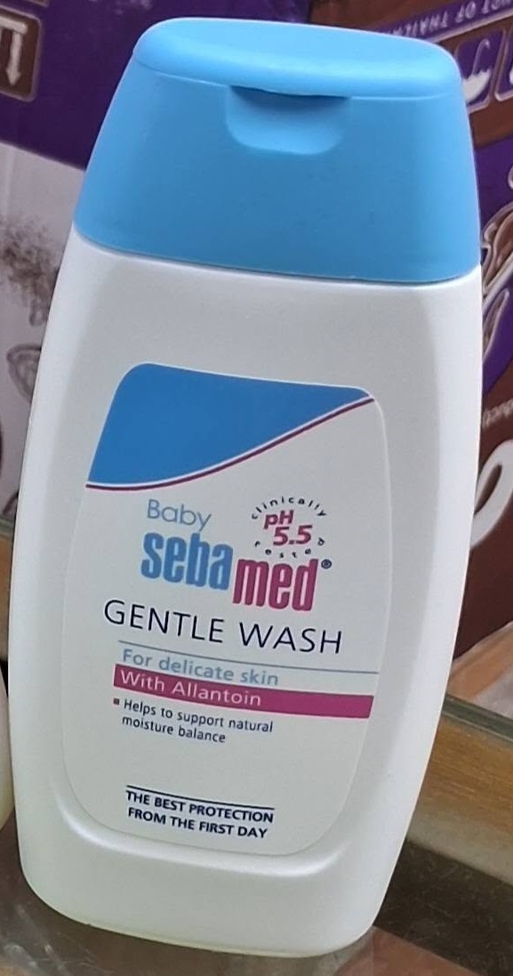 Sebamed Gentle Wash for Baby Delicate Skin with Allantoin Germany 200ml for Sensitive Skin 5