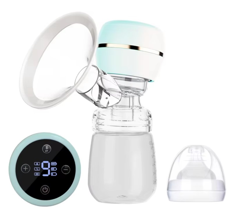 Electric Breast Pump Portable Electric Breast Pump for New Moms Efficient PP Material Baby Feeding 2