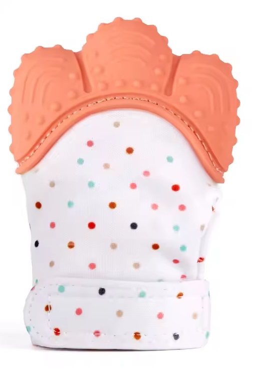 Silicone Teething Glove Bpa Free Safe Food Grade Baby Teething Mitten 9