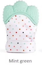 Silicone Teething Glove Bpa Free Safe Food Grade Baby Teething Mitten 10