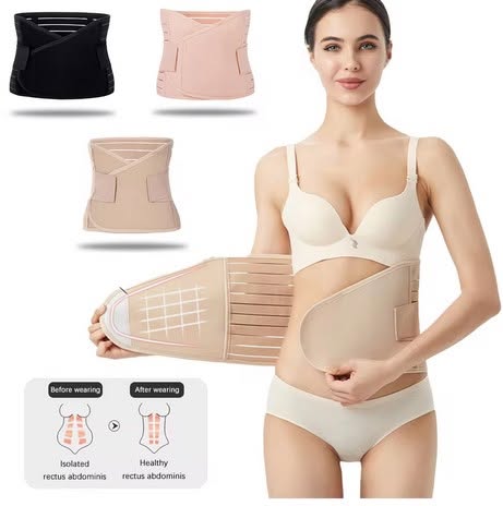 Adjustable Pregnant Tummy Belly Belt Wrap High Fit Belly Belt for Women