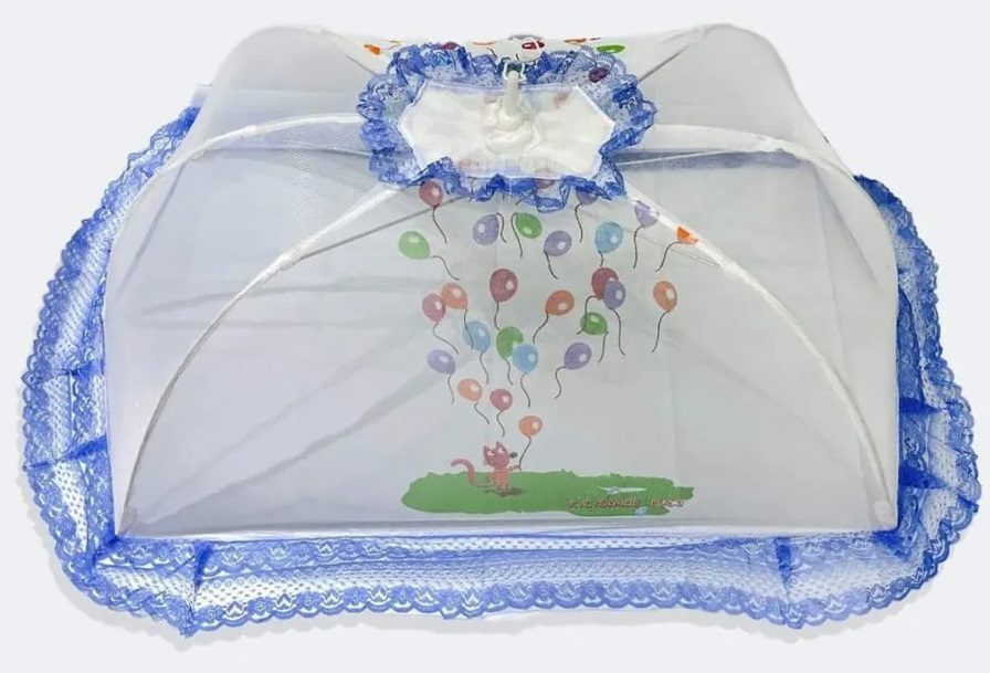 Newborn Baby Mosquito Net – Foldable Umbrella Style | Thailand Made 5