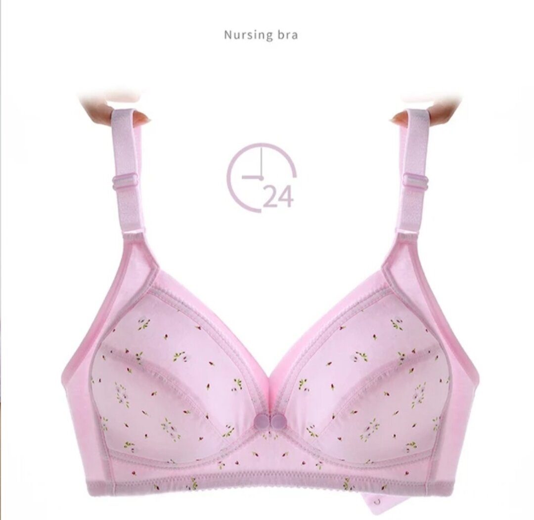 Soft Maternity & Breastfeeding Nursing Bra 3
